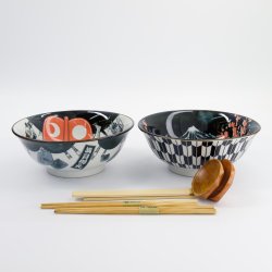Ramen Bowl set - Asakusa 1 (Tokyo Design Studio)