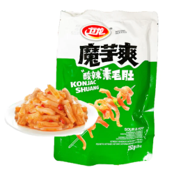 Konjac Shuang Sour &amp; Hot Flavour (Weilong) - 252gr.