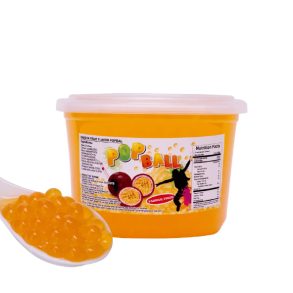 Popball Boba Perler passionsfrugt-smag (PINSHAN) - 950g