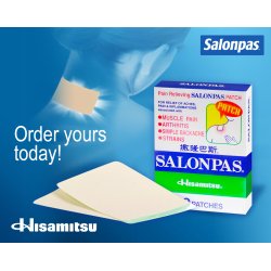 Varmeplastre (Salonpas) - 10 plastre