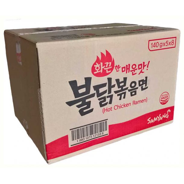 Hot &amp; Extremely Spicy Chicken (SamYang) - 40x140gr.