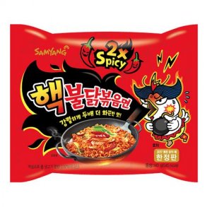 2x Spicy & Hot Chicken (SamYang) - 140gr. 