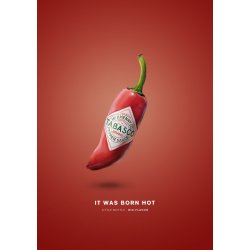 Original Pepper Sauce (Tabasco) - 60ml.