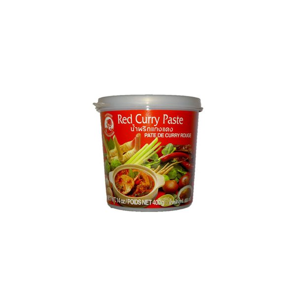 Curry Paste - Red 28% (Cock) - 400gr.