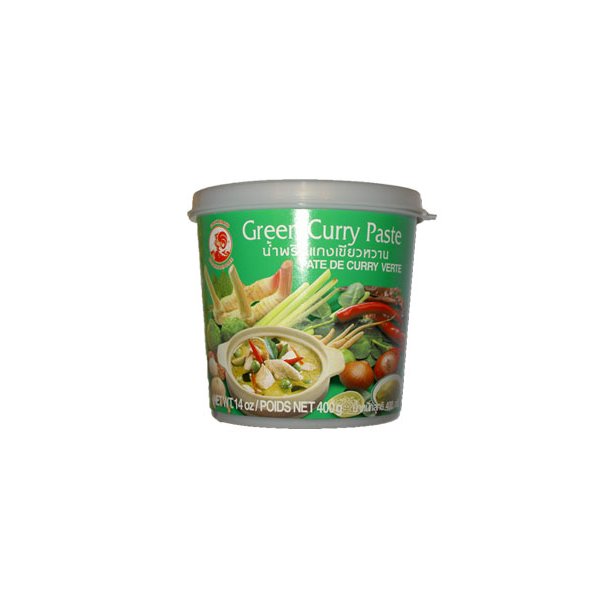 Curry Paste - Green 33% (Cock) - 400gr.